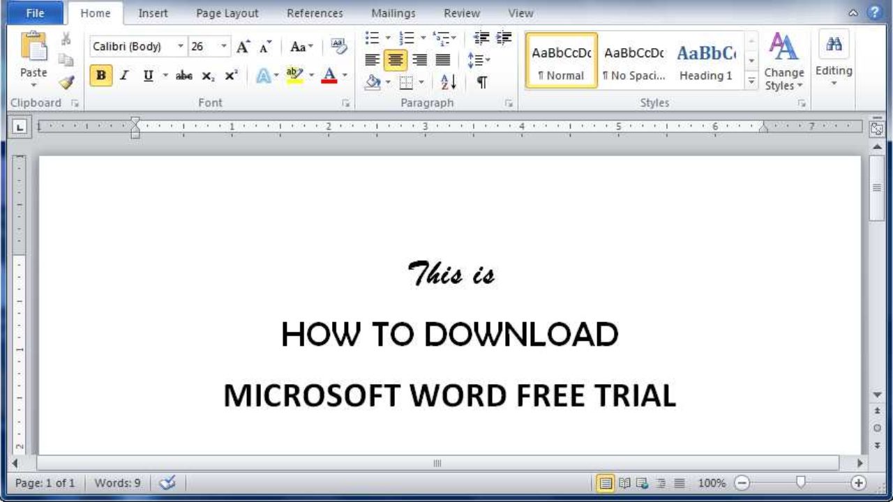 Ms word free download for windows 10
